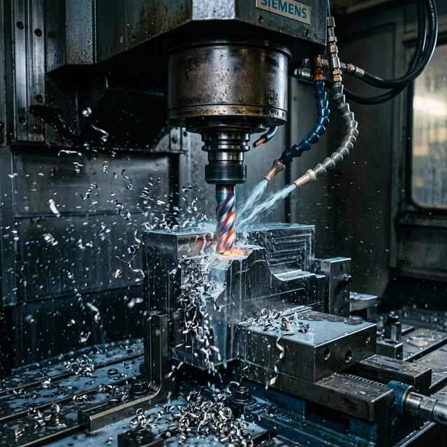 CNC machining in production